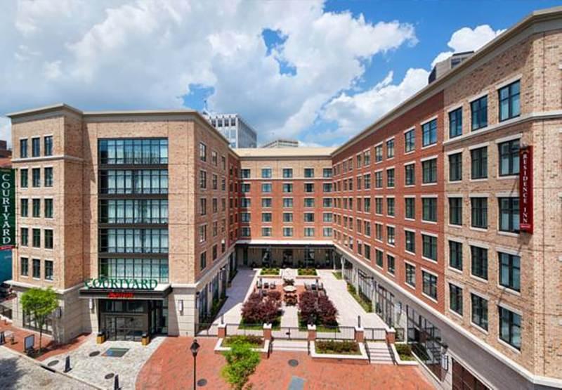 Courtyard By Marriott Richmond Downtown Exterior foto